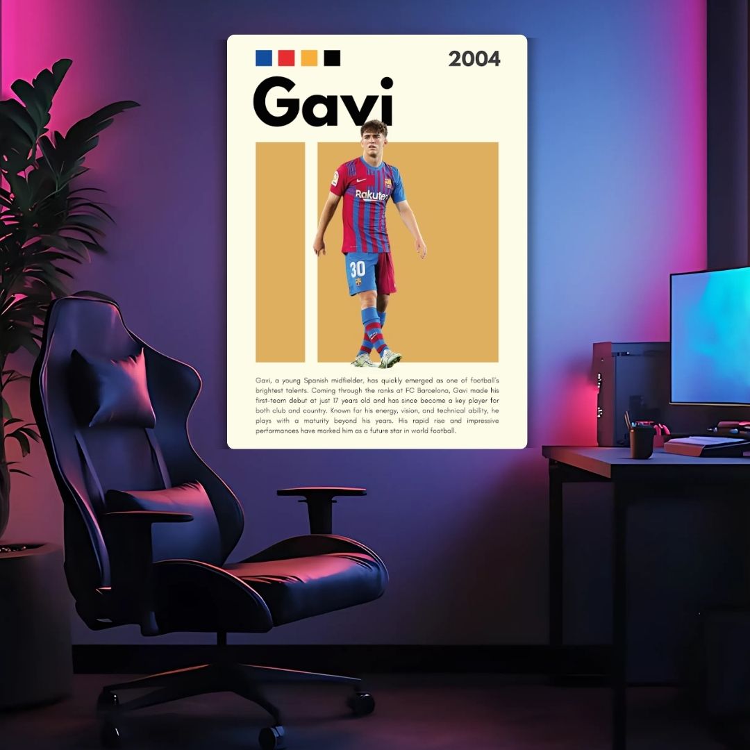 Gavi Metal Poster
