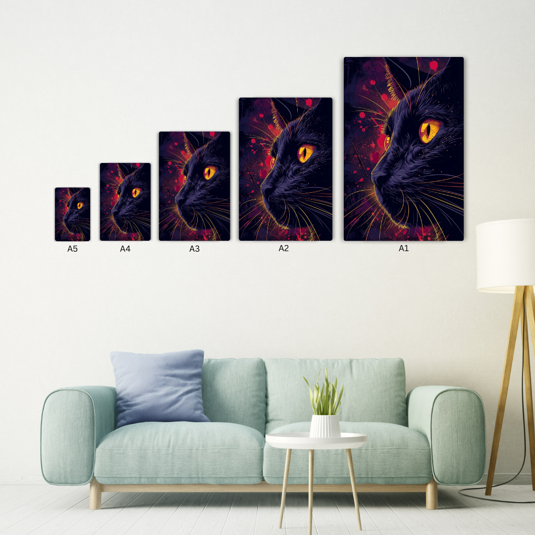 Mystic Hunter Metal Poster