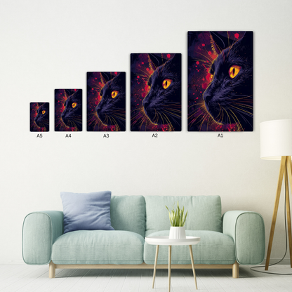 Mystic Hunter Metal Poster