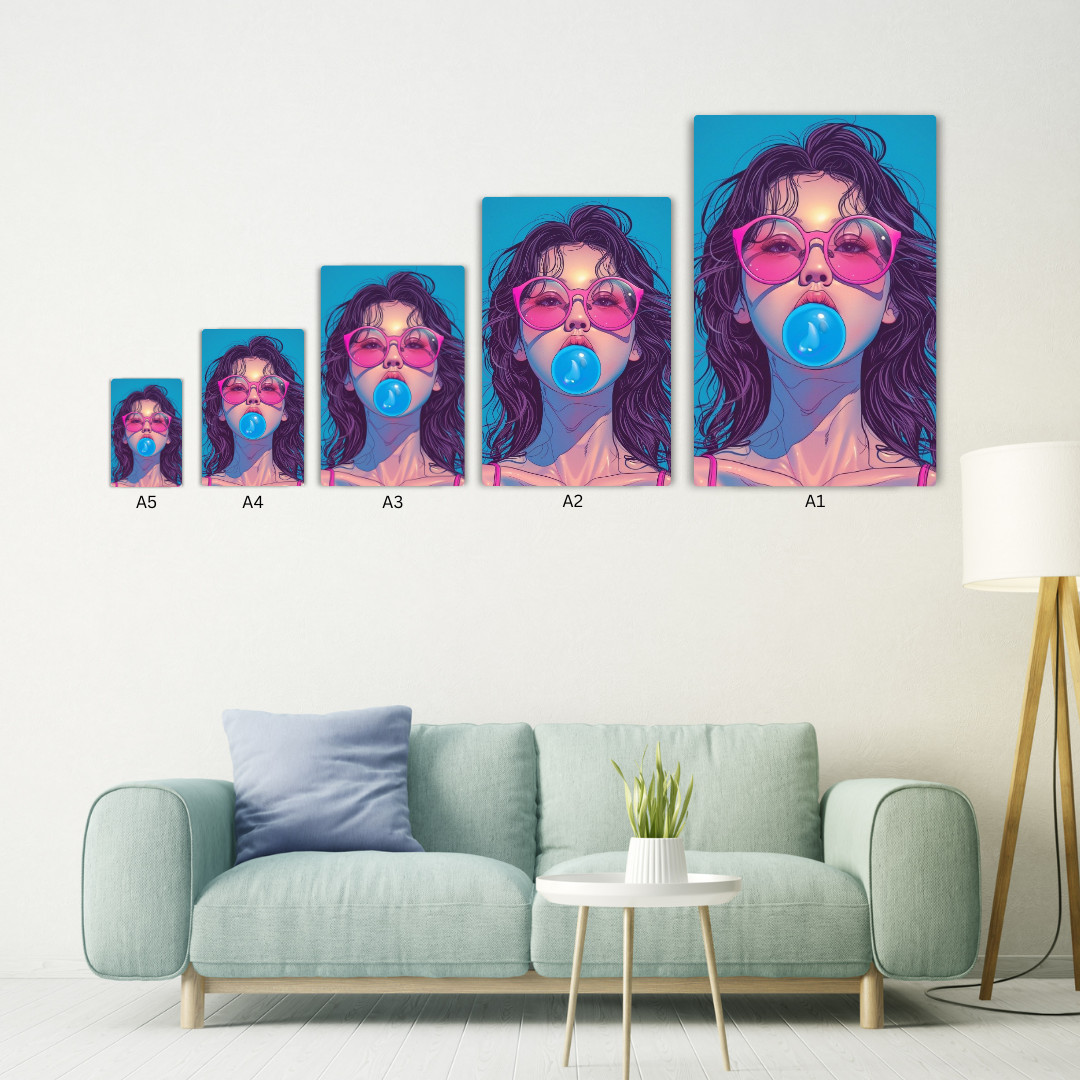 Bubble Gum Metal Poster