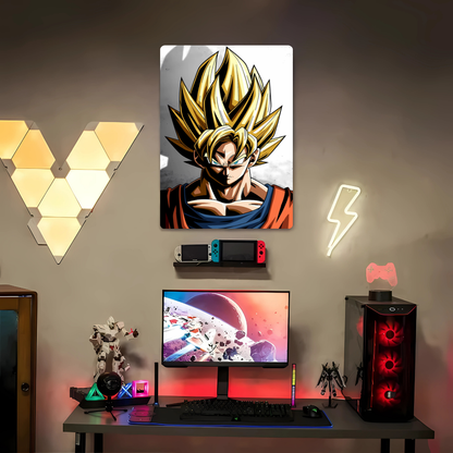 Goku Super Saiyan Metal Poster