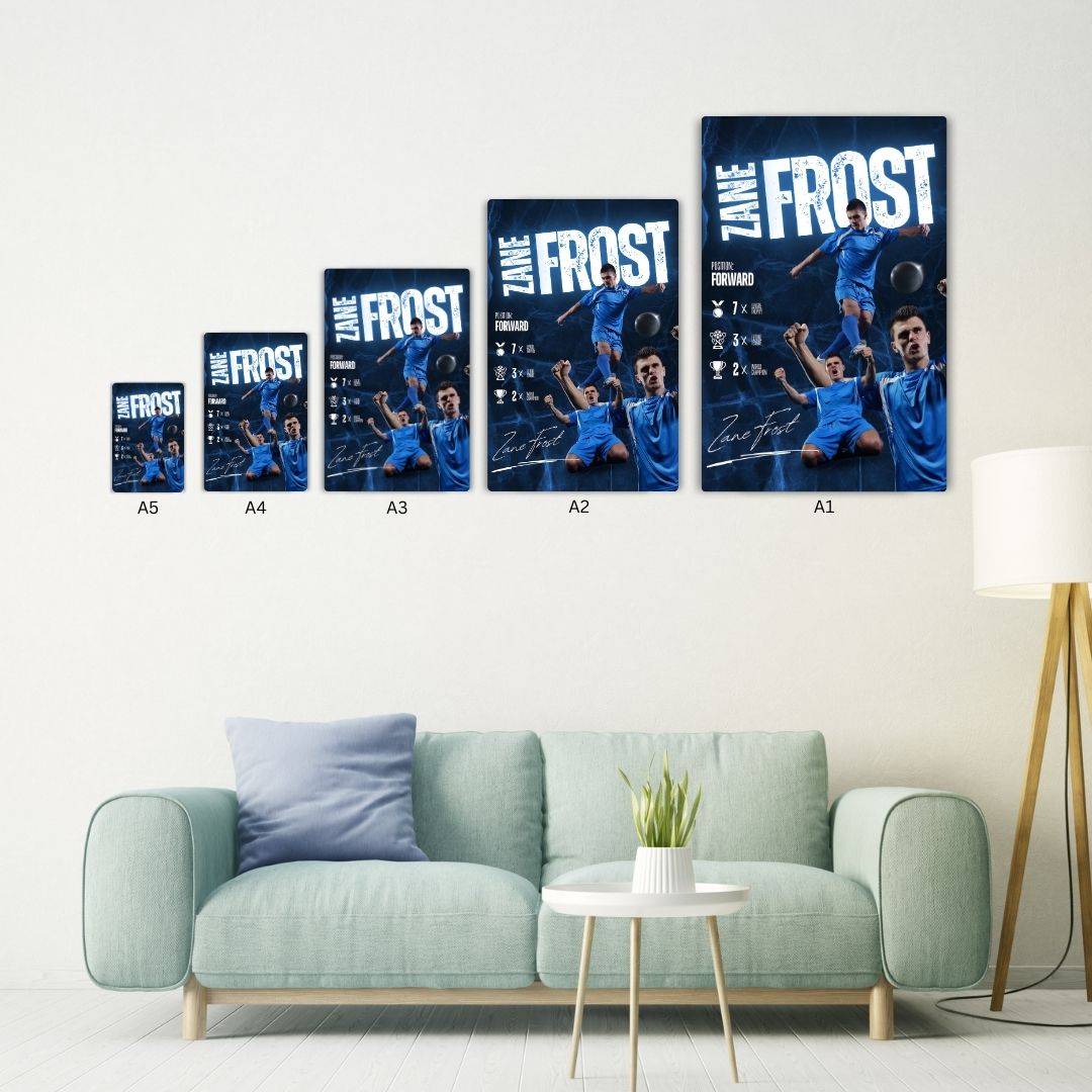 Zane Frost Metal Poster