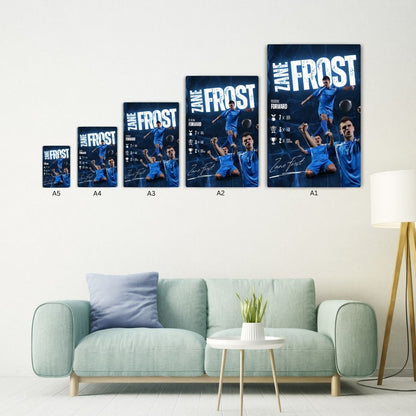 Zane Frost Metal Poster