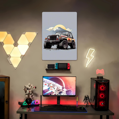 Wrangler Metal Poster