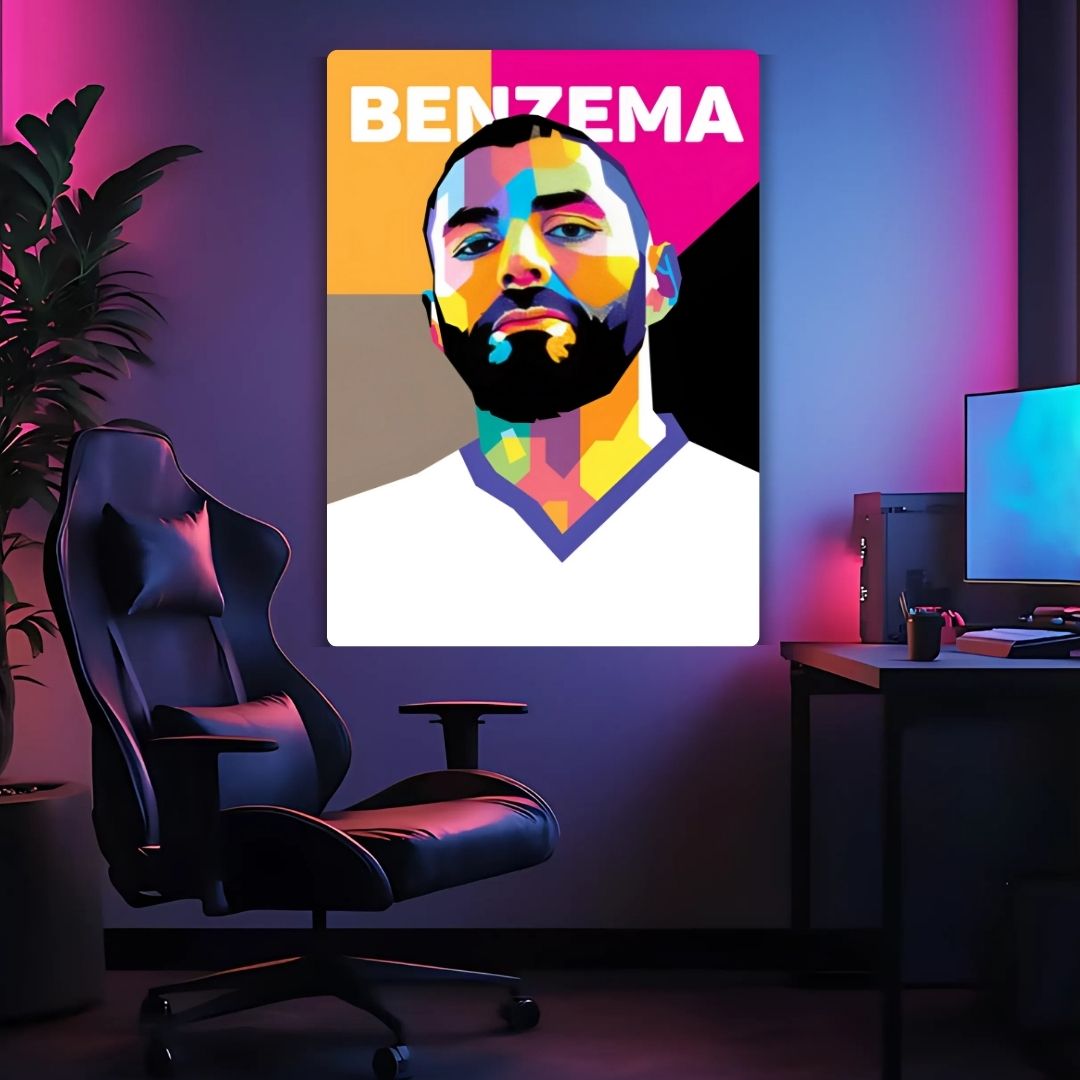 Benzema Metal Poster