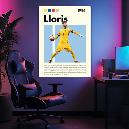 Hugo Lloris Metal Poster