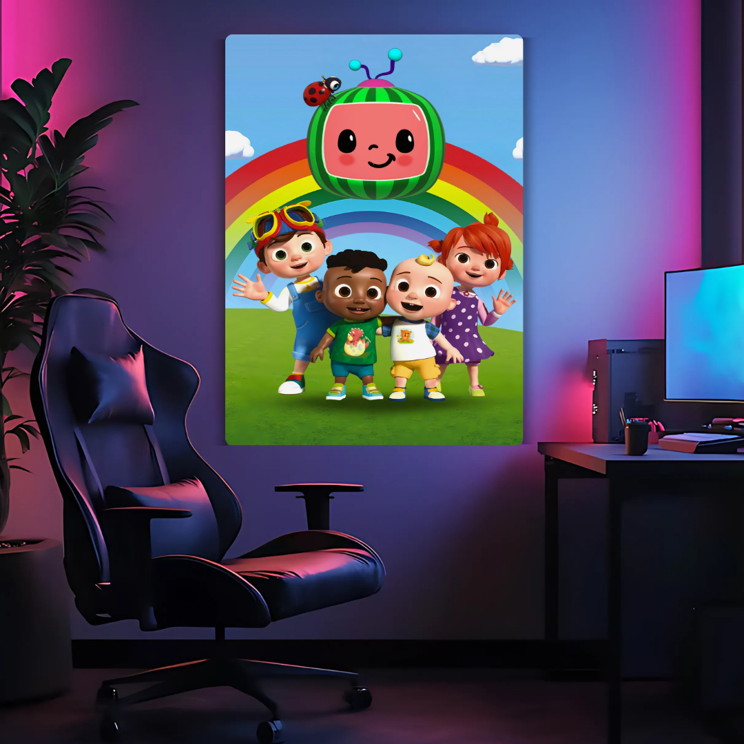 Cocomelon Metal Poster