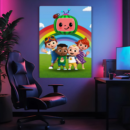 Cocomelon Metal Poster