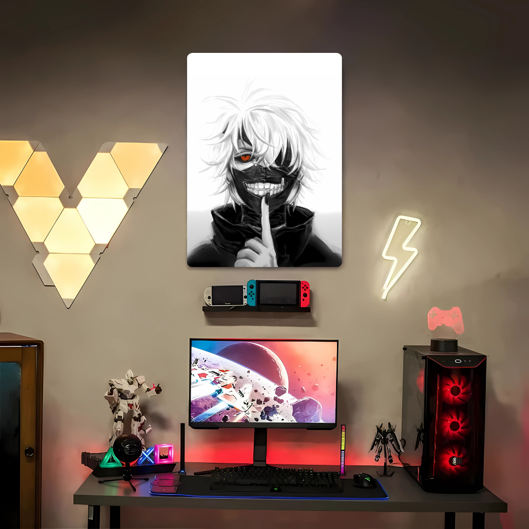 Ken Kaneki - Tokyo Ghoul Metal Poster