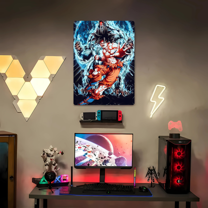 Goku Primal Instinct Metal Poster