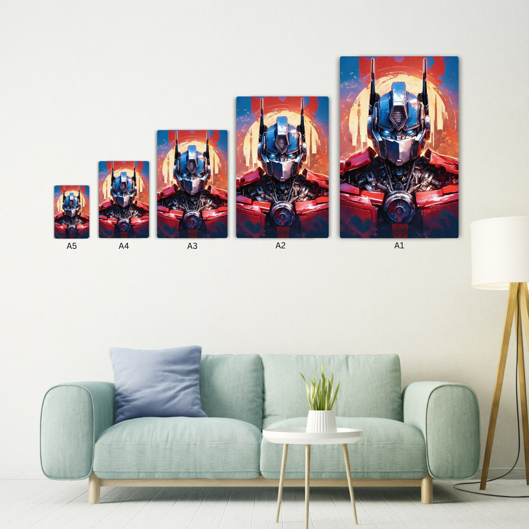 Transformers Metal Poster