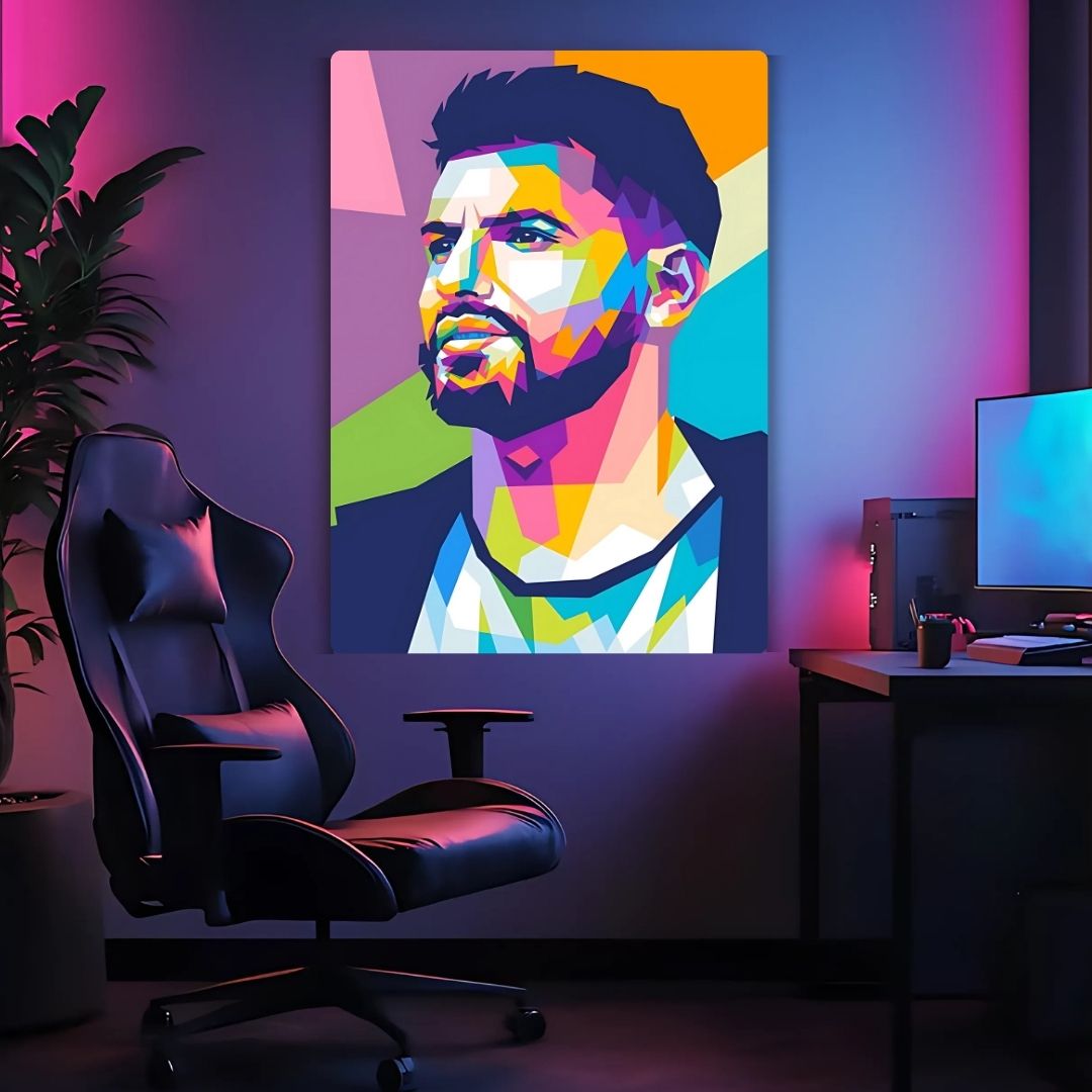 Sergio Agüero Metal Poster