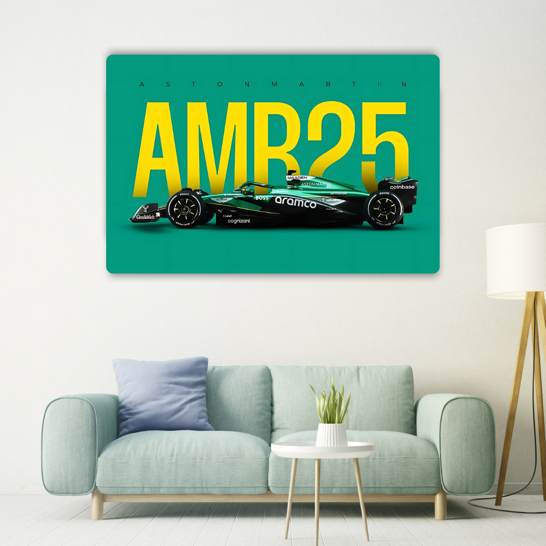 Aston Martin AMR25 Metal Poster