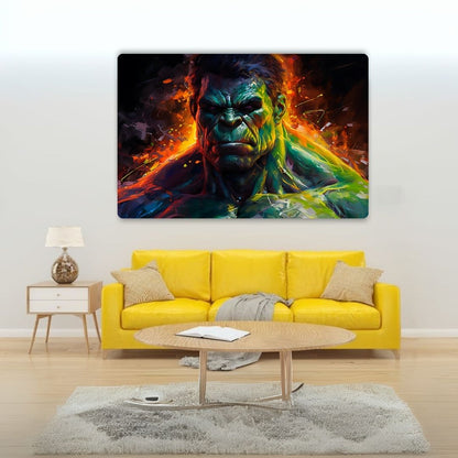 The Incredible Hulk Metal Poster