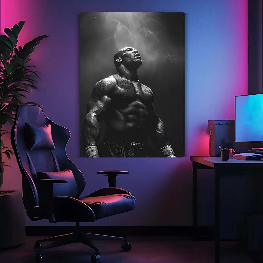 Mike Tyson Metal Poster