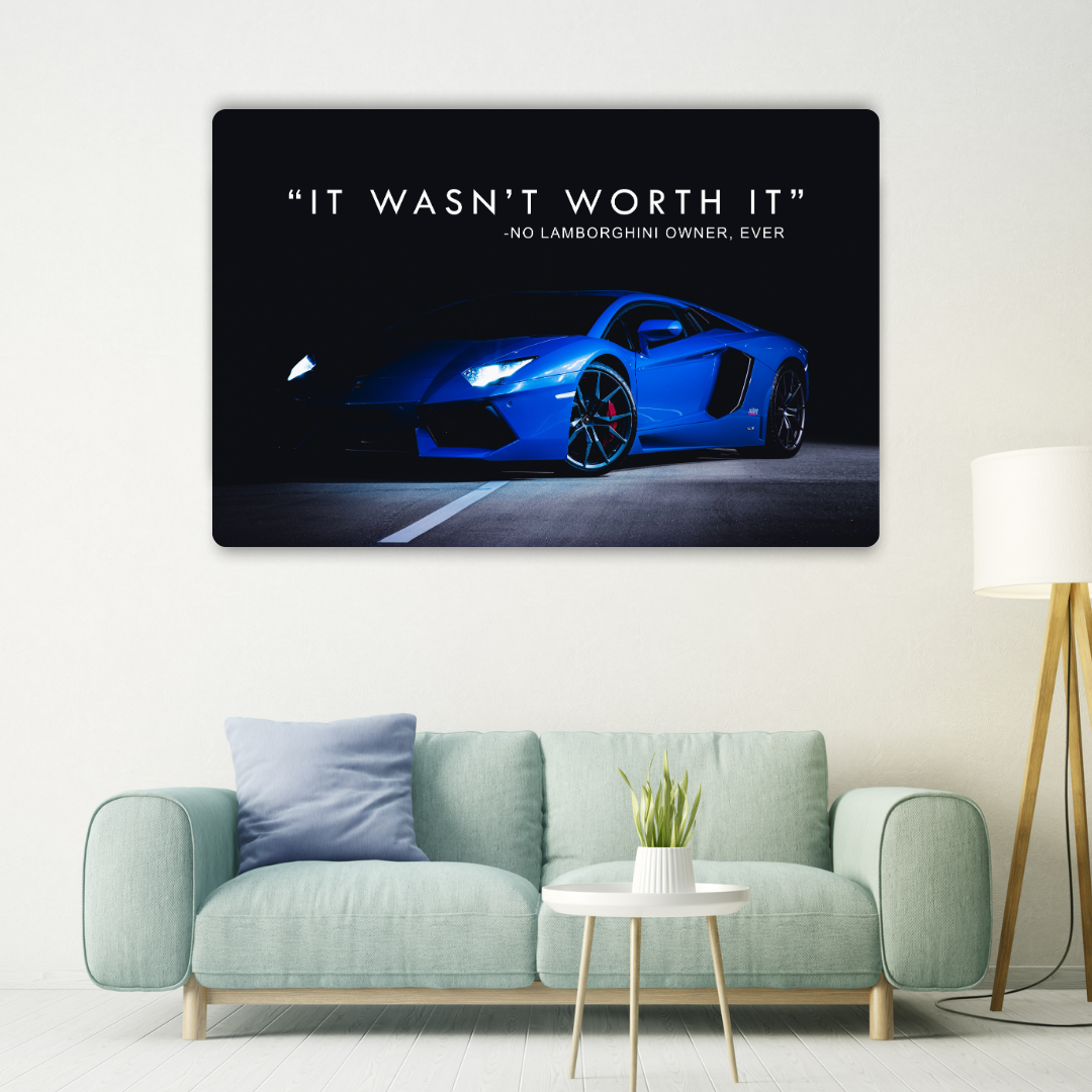 Said No One Ever Metal Poster
