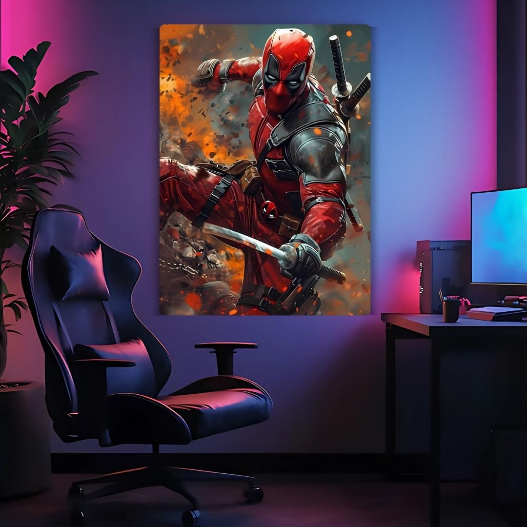 Deadpool Metal Poster
