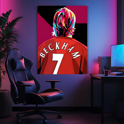 Beckham Metal Poster