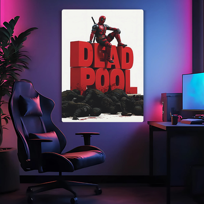 Deadpool Metal Poster