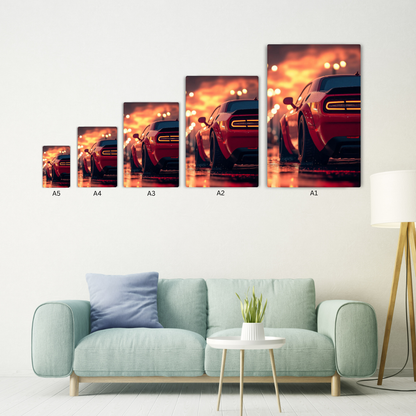 Dodge Metal Poster
