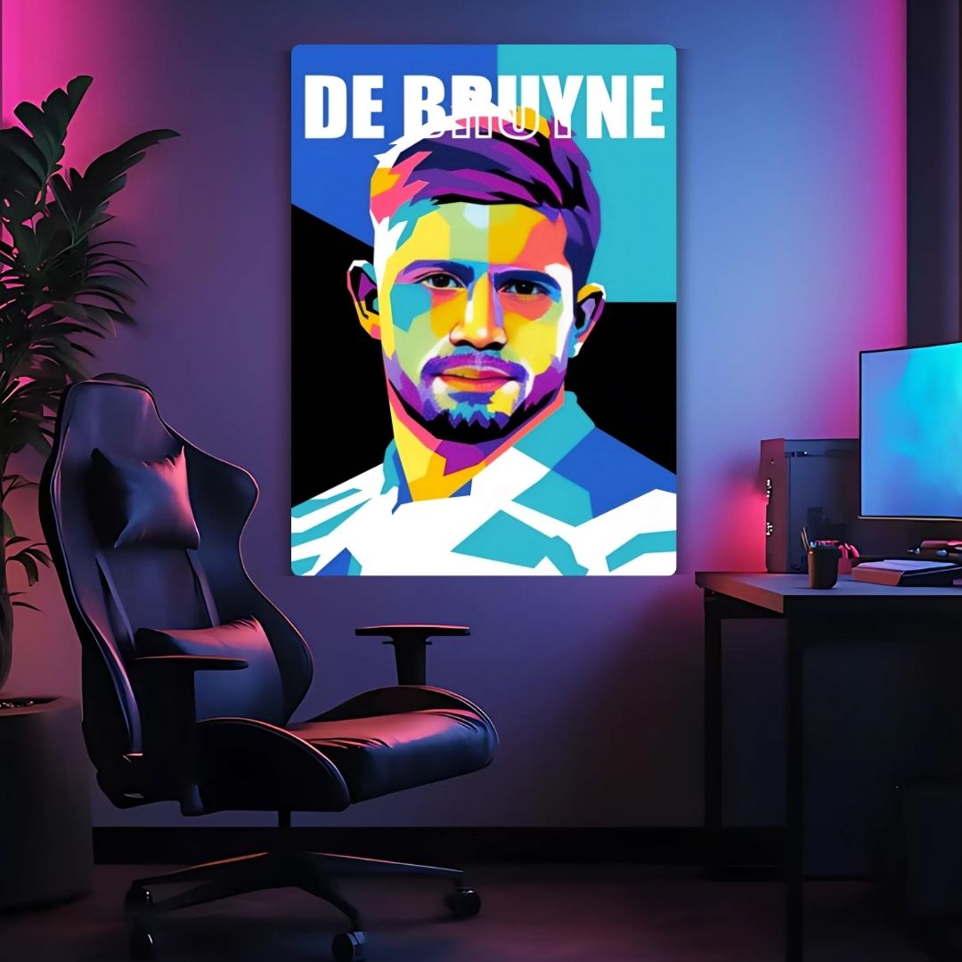 De Bruyne Metal Poster
