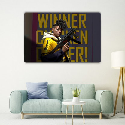 PUBG Blindspot Metal Poster