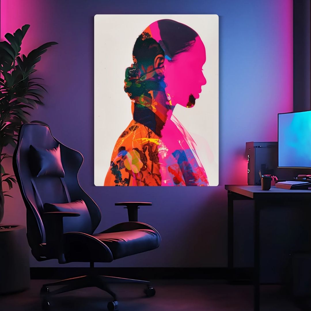 Spectrum of Her Metal Poster