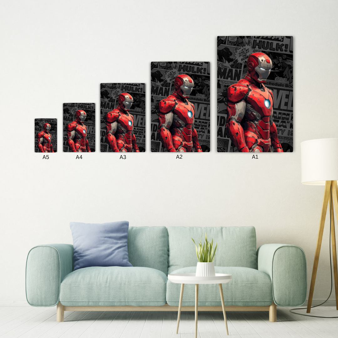 Iron Man Metal Poster