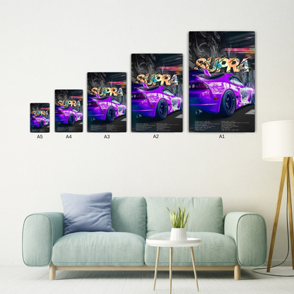 Supra Metal Poster