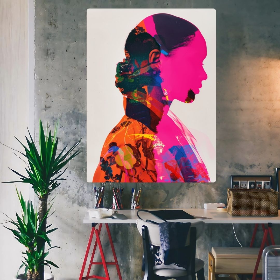Spectrum of Her Metal Poster