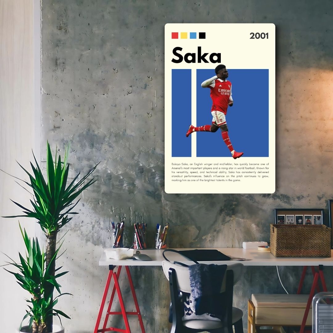 Bukayo Saka Poster