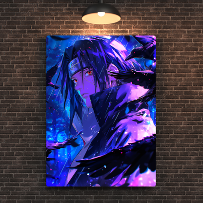 Itachi Uchiha Metal Poster