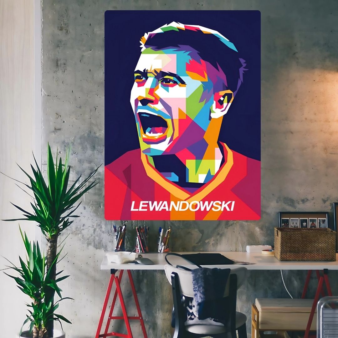 Lewandowski Metal Poster