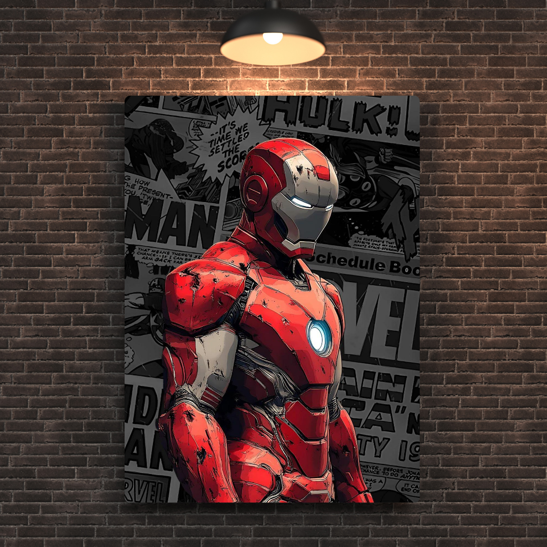 Iron Man Metal Poster