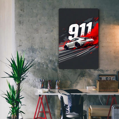 911 on the Edge Metal Poster