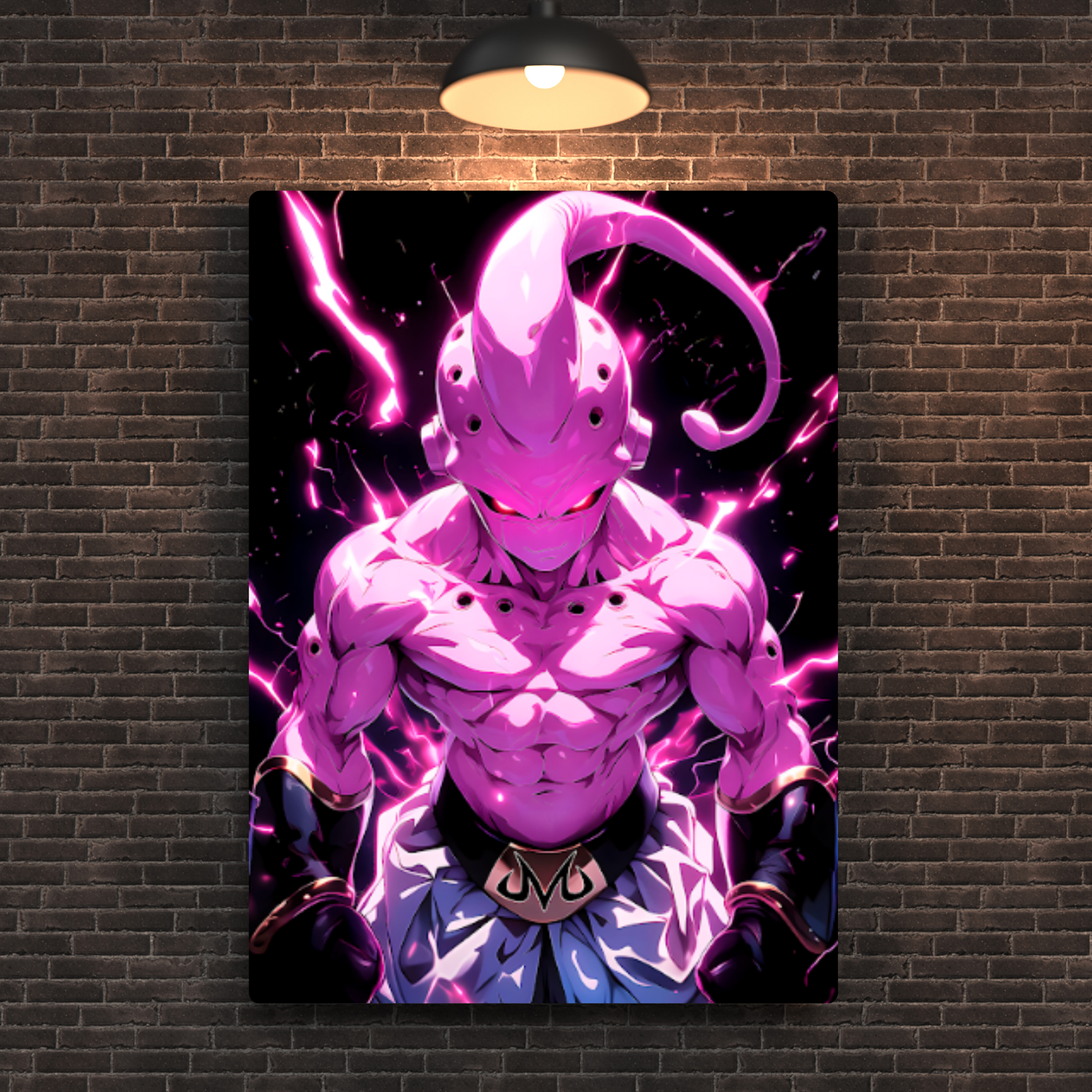 Kid Buu Metal Poster