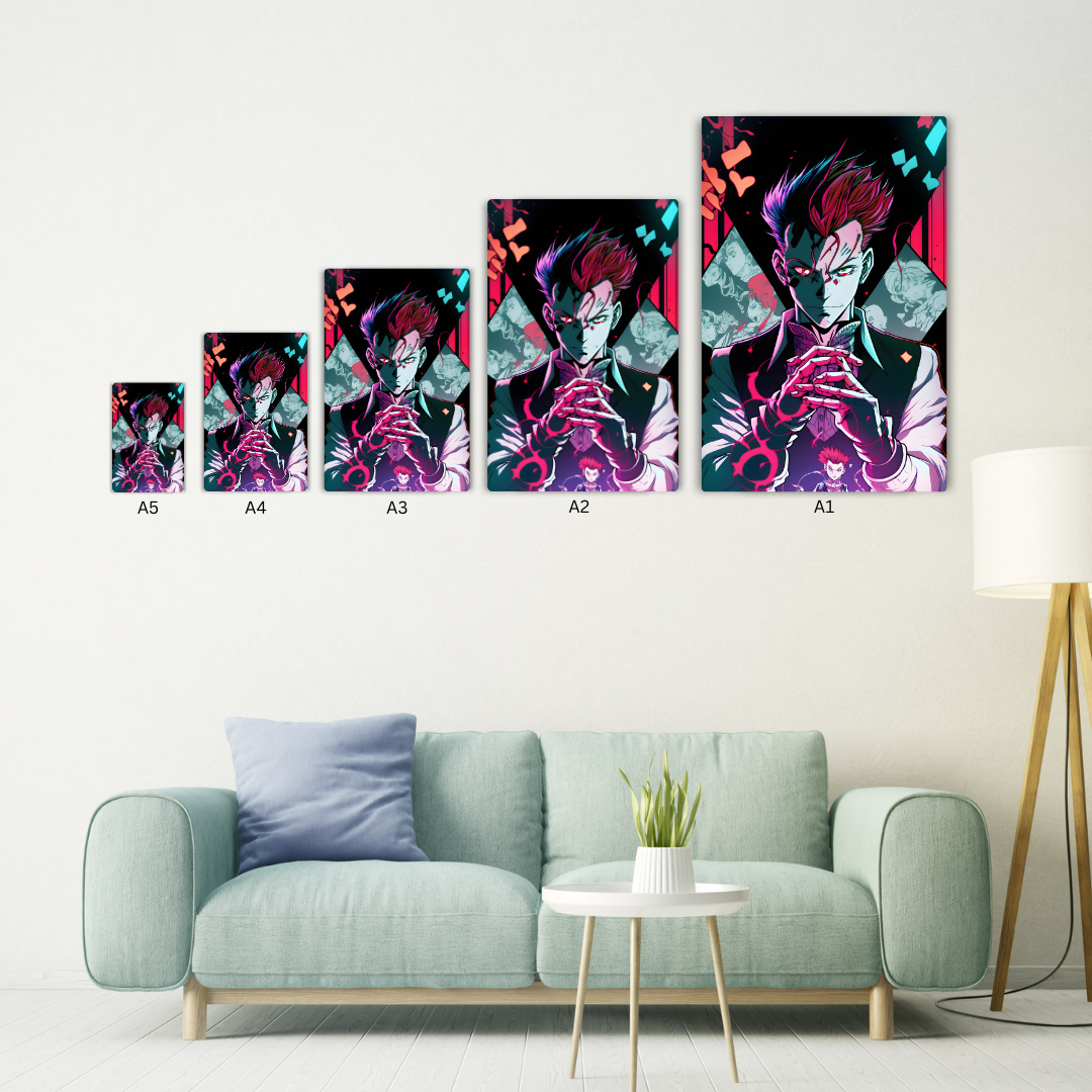 Hisoka Metal Poster