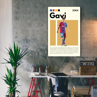 Gavi Metal Poster