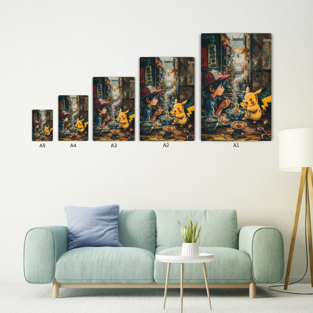 Pokemon Metal Poster