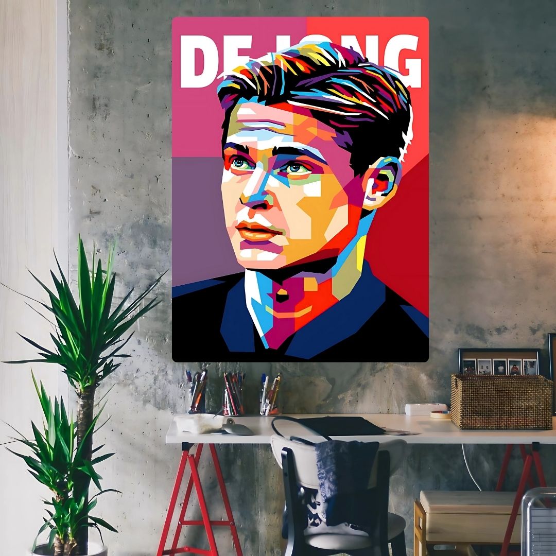Frenkie De Jong Metal Poster
