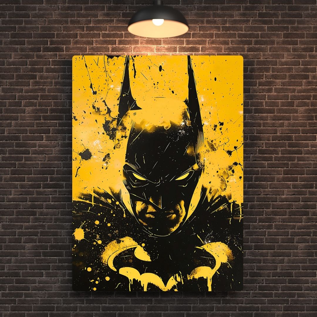 Bat's Fury Metal Poster