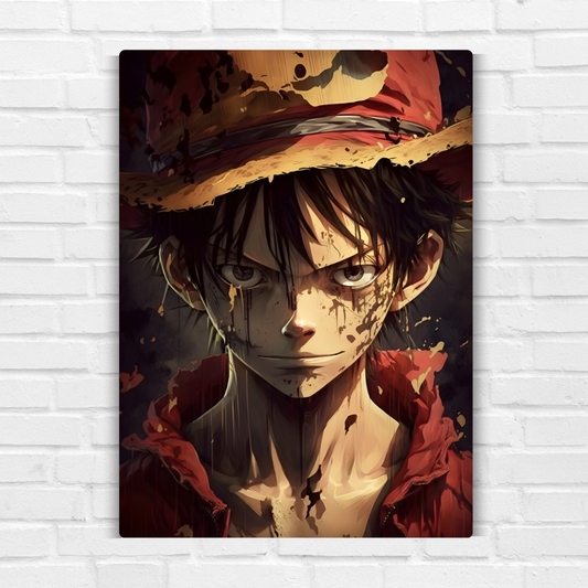 Luffy Metal Poster