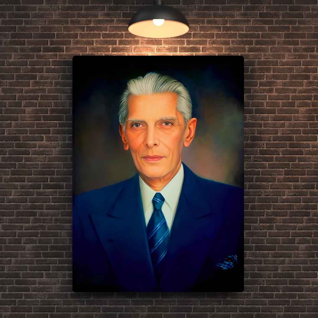 Quaid e Azam Metal Poster