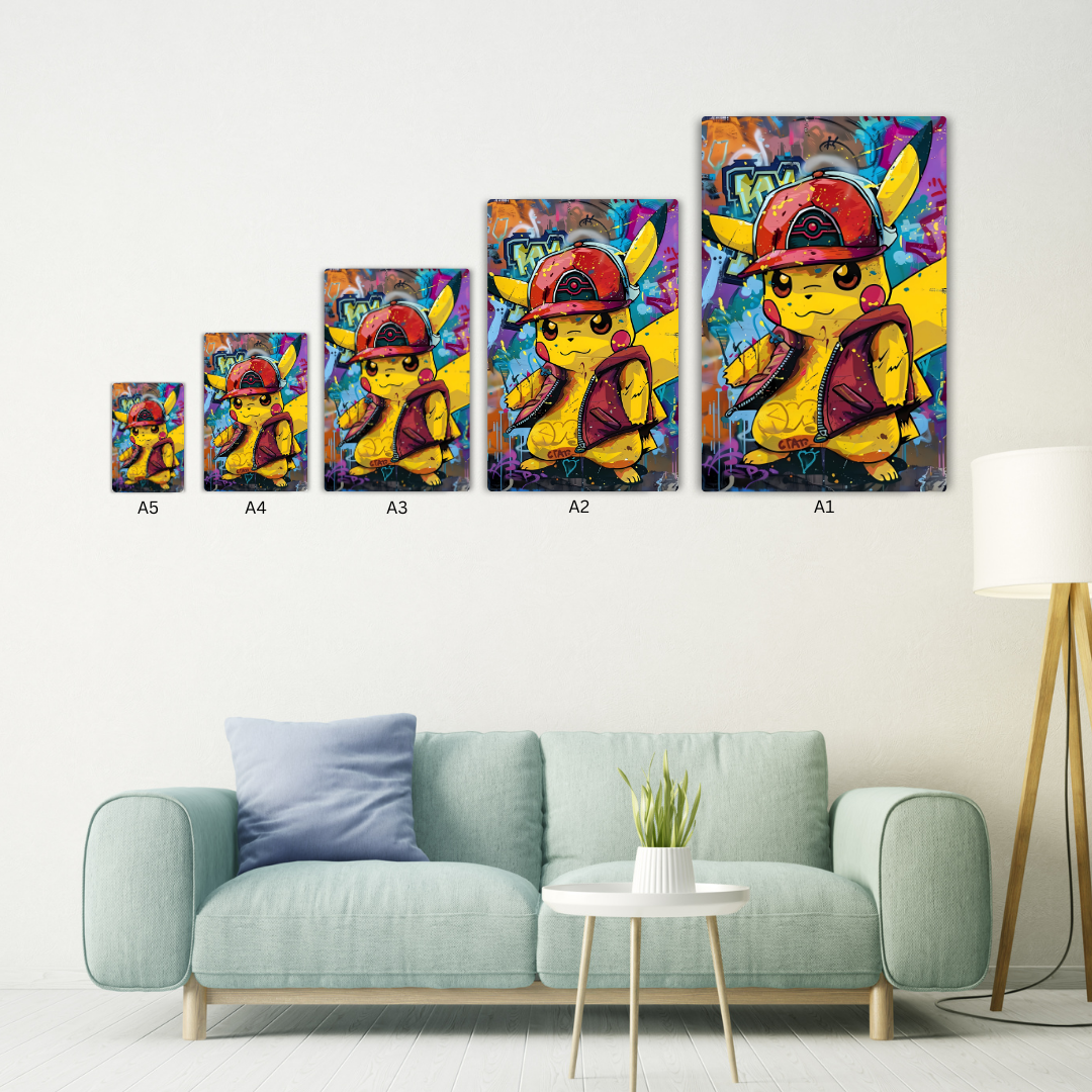 Pokemon Pop Metal Poster