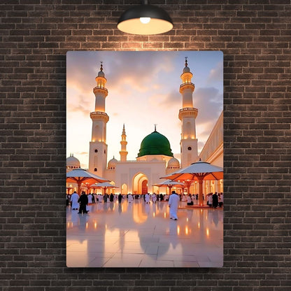 Al-Masjid An-Nabawi (S.A.W) - Metal Poster