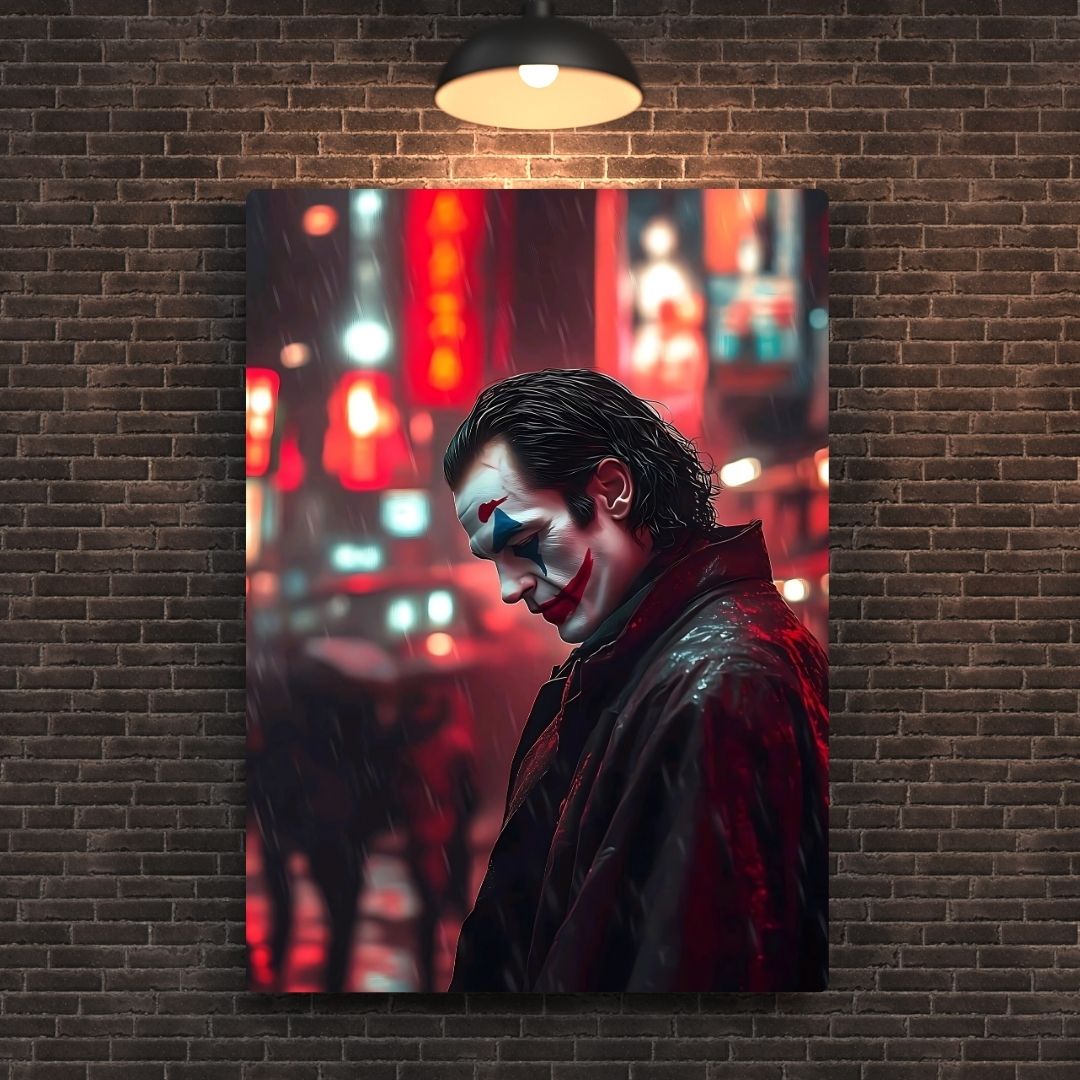 Joker Metal Poster