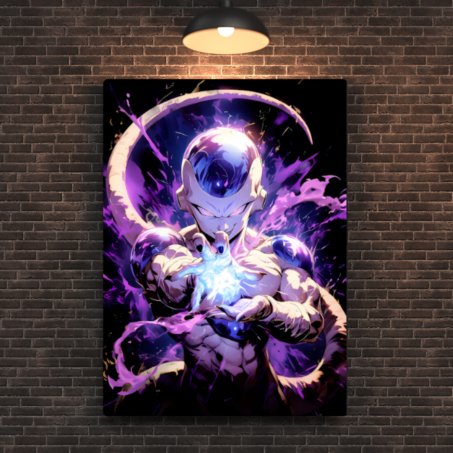 Freeza Metal Poster