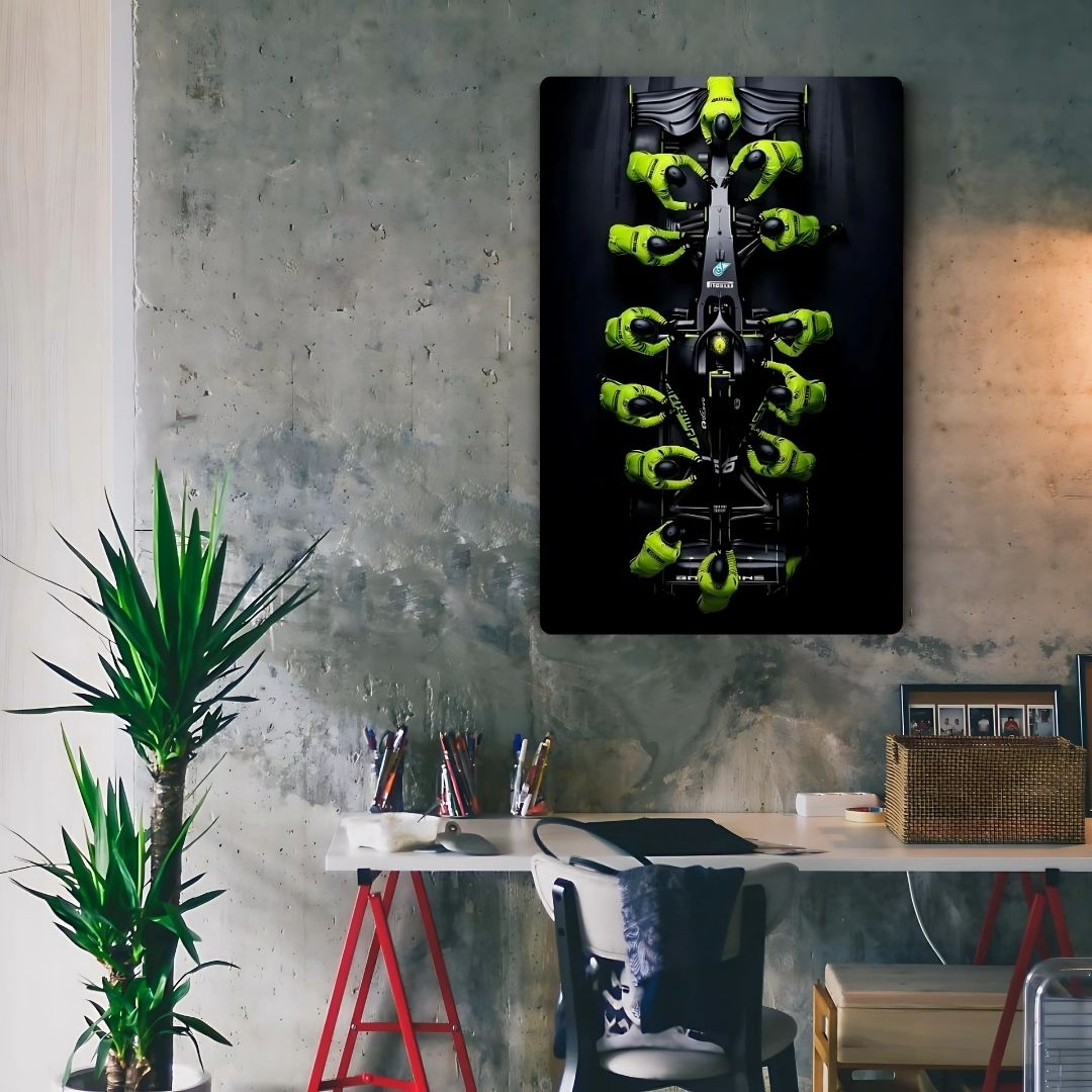 Mercedes-AMG F1 Metal Poster