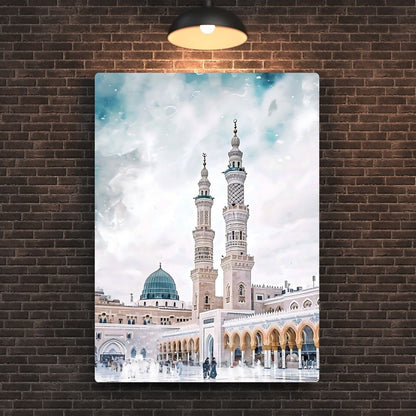 Masjid an Nabawi (S.A.W.) Metal Poster