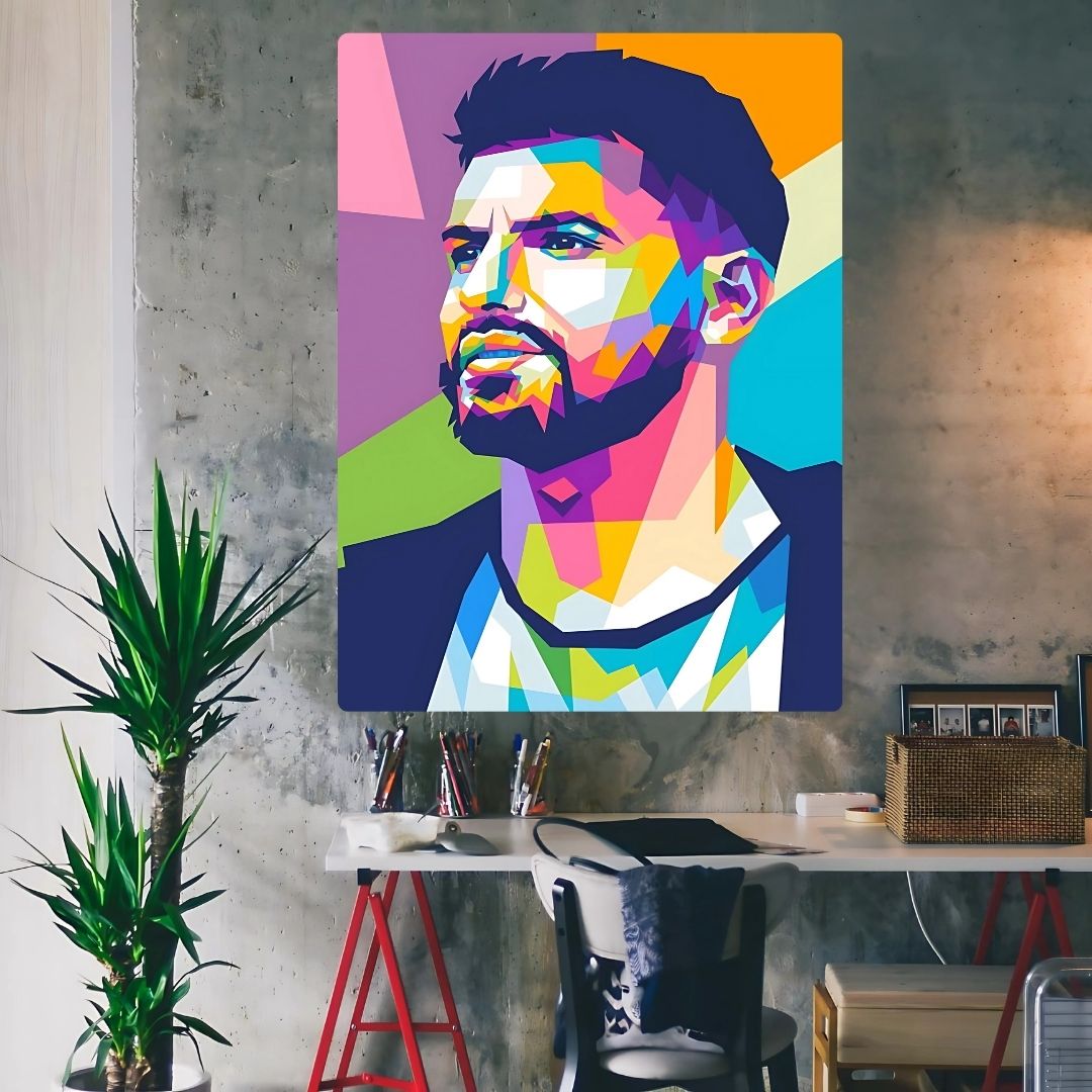 Sergio Agüero Metal Poster